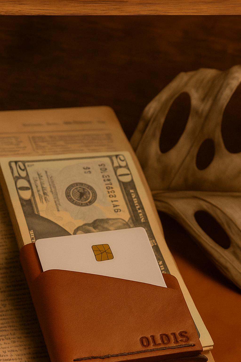 Minimalist Vertical Wallet