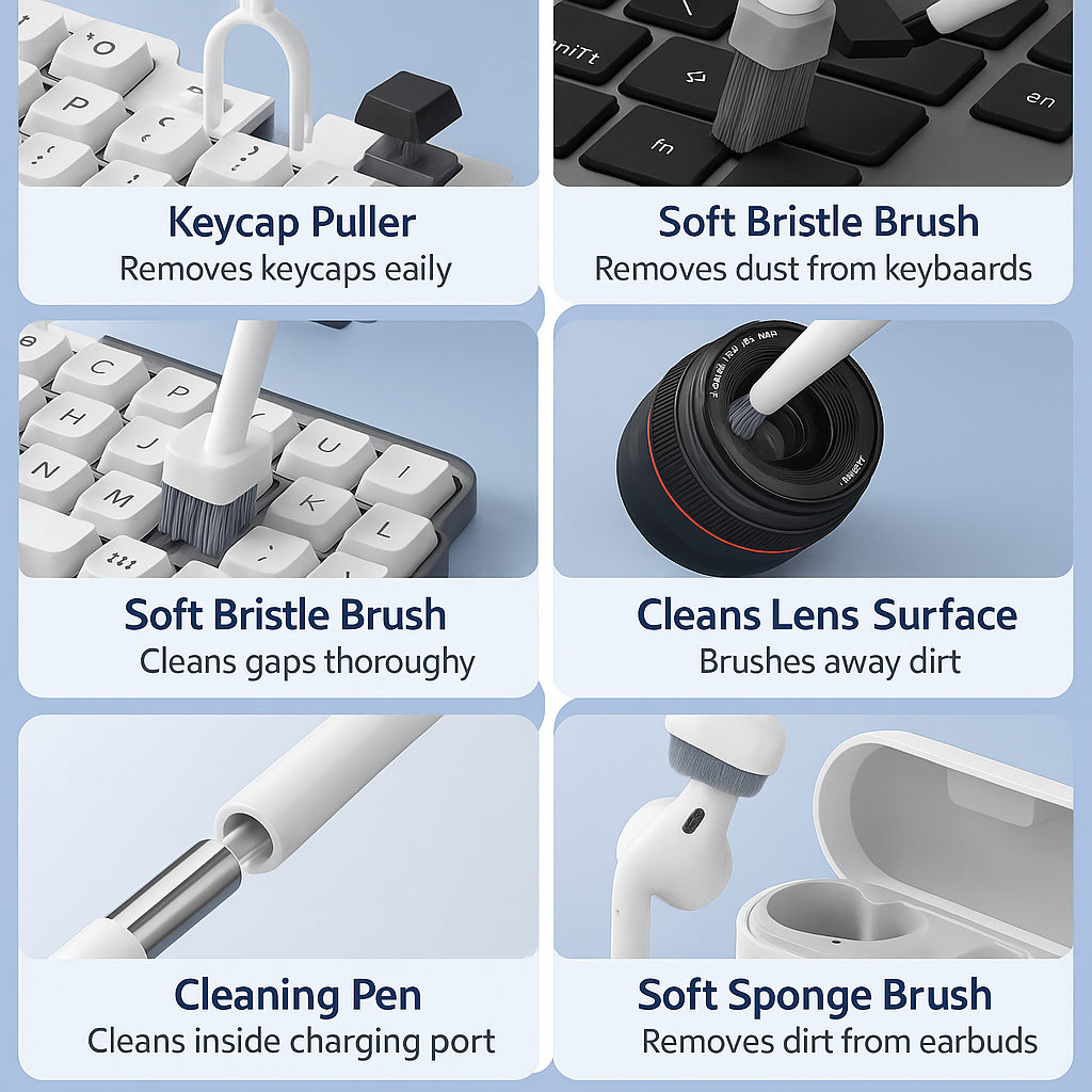 Magnetic Ergonomic Screwdriver Set with Soft Wrist Support